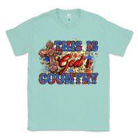 Seafoam this is god's country Classic Tee - Zillion Design Studio
