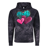Cloud Black valentine's day hearts Vintage Hoodie - AdoDesignShop