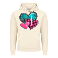 Vintage Artic valentine's day hearts Vintage Hoodie - AdoDesignShop
