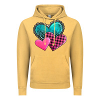 Valentine's Day Hearts Vintage Hoodie | Teevron