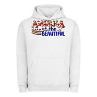 Pigment Lunar Rock America the beautiful Urban Hoodie - NancyCooperArtShop