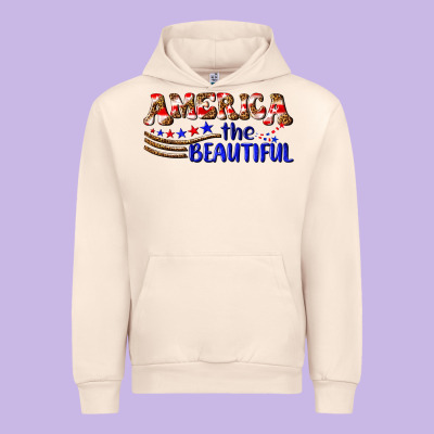 America The Beautiful Urban Hoodie Designed By Nancycooperartshop