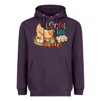 Plum local egg dealer Heavyweight Hoodie - Artiststas