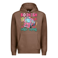 Chestnut bookish girlie express Premium Hoodie - MaliasSmallBusiness