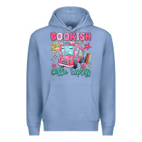 Colony Blue bookish girlie express Premium Hoodie - MaliasSmallBusiness