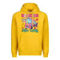 Lemon bookish girlie express Premium Hoodie - MaliasSmallBusiness