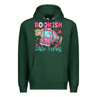 Sports Green bookish girlie express Premium Hoodie - MaliasSmallBusiness