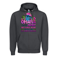Smoke ohana means family Zipper Hoodie - Zillion Design Studio