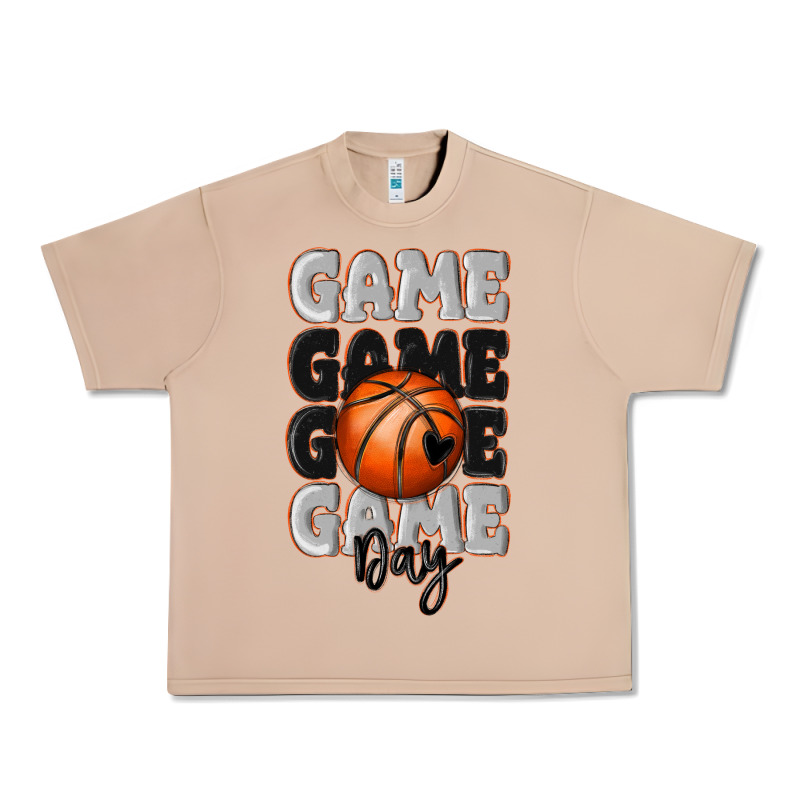Game Day Basketball Bal Urban Heavy Tee by MaliasSmallBusiness | Teevron
