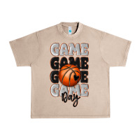 French Oak game day basketball bal Urban Heavy Tee - MaliasSmallBusiness