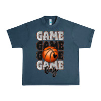 Midnight Navy game day basketball bal Urban Heavy Tee - MaliasSmallBusiness
