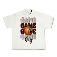 Pistachio game day basketball bal Urban Heavy Tee - MaliasSmallBusiness