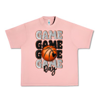 Salmon game day basketball bal Urban Heavy Tee - MaliasSmallBusiness