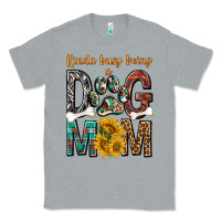 Heather Grey kinda busy being a dog mom Classic Tee - texasbilliewilder