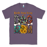 Lavender kinda busy being a dog mom Classic Tee - texasbilliewilder