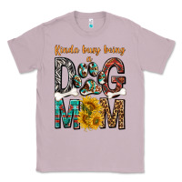 Lilac kinda busy being a dog mom Classic Tee - texasbilliewilder