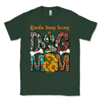 Sports Green kinda busy being a dog mom Classic Tee - texasbilliewilder
