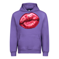 Tulip lips mark Urban Hoodie - NancyCooperArtShop