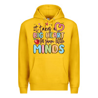 Lemon it takes a big heart for shape little minds Premium Hoodie - MaliasSmallBusiness