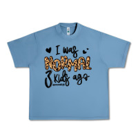 Pebble Blue i was normal three kids ago momlife Urban Heavy Tee - MaliasSmallBusiness