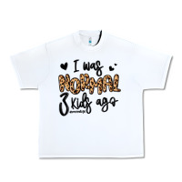 White i was normal three kids ago momlife Urban Heavy Tee - MaliasSmallBusiness