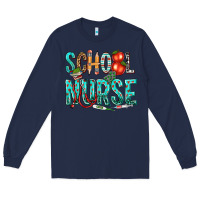 Navy school nurse Long Sleeve Tee - texasbilliewilder