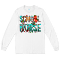 White school nurse Long Sleeve Tee - texasbilliewilder