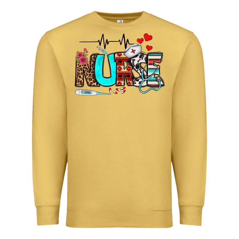 Western Nurse Premium Sweatshirt by BundleAndBundleShop | Teevron