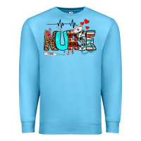 Ocean Blue western nurse Premium Sweatshirt - BundleAndBundleShop