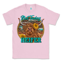 Bubblegum Pink Highland Heifer Western Classic Tee - RanaPortraitStore