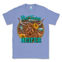 Colony Blue Highland Heifer Western Classic Tee - RanaPortraitStore