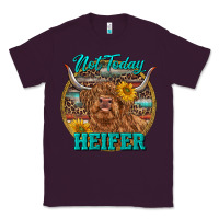 Plum Highland Heifer Western Classic Tee - RanaPortraitStore