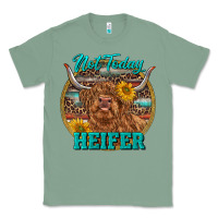 Sage Highland Heifer Western Classic Tee - RanaPortraitStore