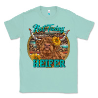 Seafoam Highland Heifer Western Classic Tee - RanaPortraitStore