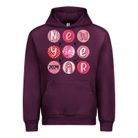 Mauve Wine new year 2024 Urban Hoodie - MaliasSmallBusiness