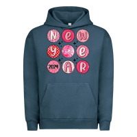 Pigment Midnight Navy new year 2024 Urban Hoodie - MaliasSmallBusiness