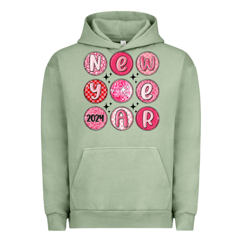 New Year 2024 Urban Hoodie by MaliasSmallBusiness | Teevron