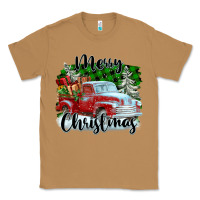 Toasted Coconut Merry Christmas Truck With Gifts Classic Tee - FaDigitalArtStudio