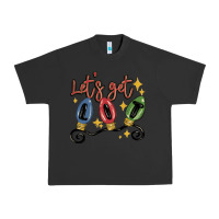 Pigment Black let's get lit Urban Heavy Tee - MaliasSmallBusiness
