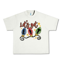 Pistachio let's get lit Urban Heavy Tee - MaliasSmallBusiness