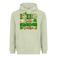 Matcha irish today hungover tomorrow Heavyweight Hoodie - Artiststas