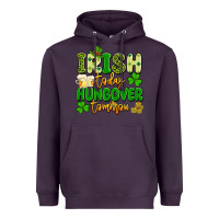 Plum irish today hungover tomorrow Heavyweight Hoodie - Artiststas
