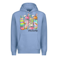 Colony Blue teaching my favorite peeps Premium Hoodie - MaliasSmallBusiness