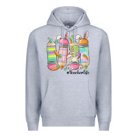 Heather Grey teaching my favorite peeps Premium Hoodie - MaliasSmallBusiness