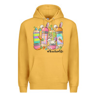 Mustard teaching my favorite peeps Premium Hoodie - MaliasSmallBusiness