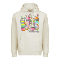 Oatmeal Heather teaching my favorite peeps Premium Hoodie - MaliasSmallBusiness