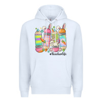 White teaching my favorite peeps Premium Hoodie - MaliasSmallBusiness