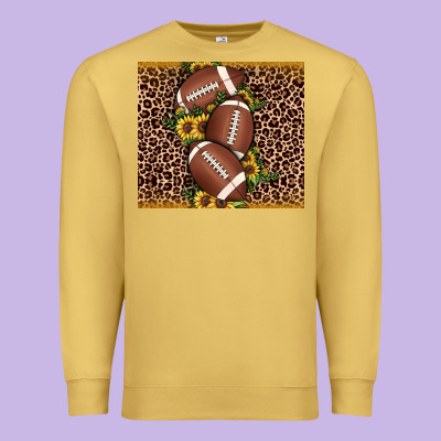 American Football Premium Sweatshirt Designed By Jahusdesignshop