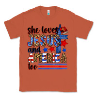Copper she loves jesus and america too Classic Tee - Zillion Design Studio