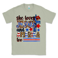 Matcha she loves jesus and america too Classic Tee - Zillion Design Studio